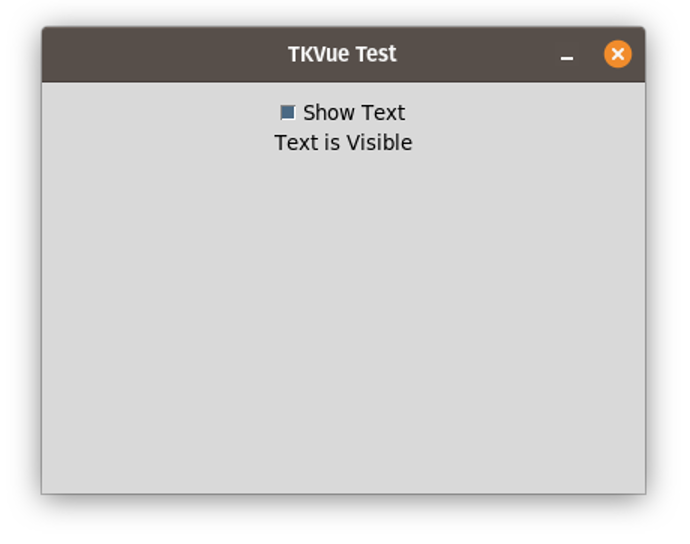 Result with text