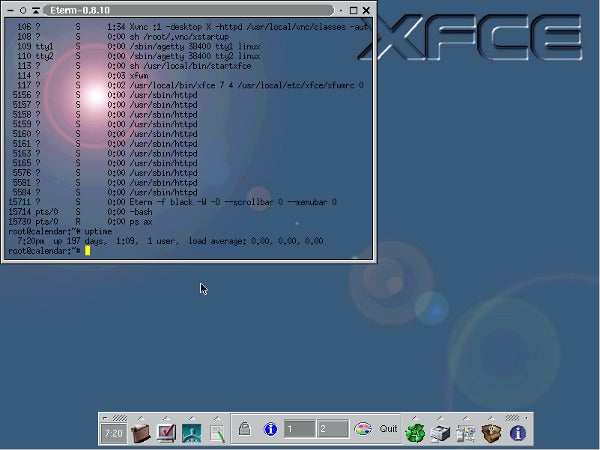 XFCE in 2003 XFCE in 2003