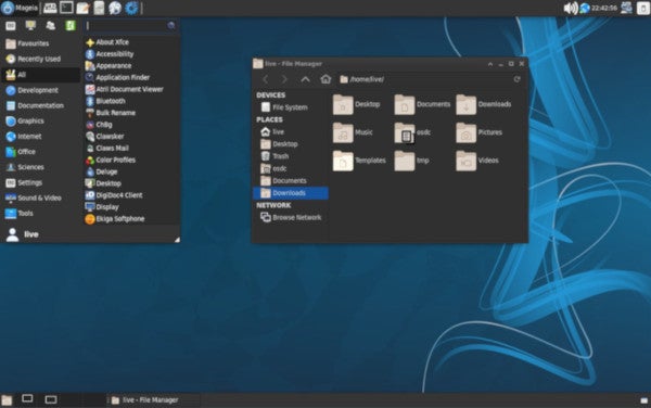 XFCE on Mageia Linux in 2019 XFCE in 2019 on Mageia Linux