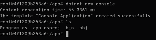 dotnet new