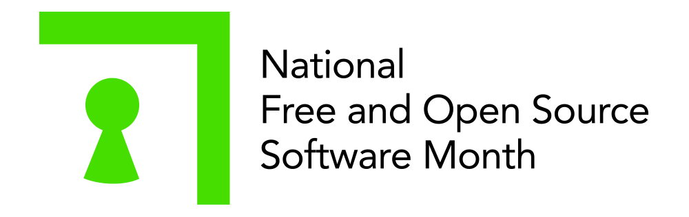 FOSS February national holiday logo