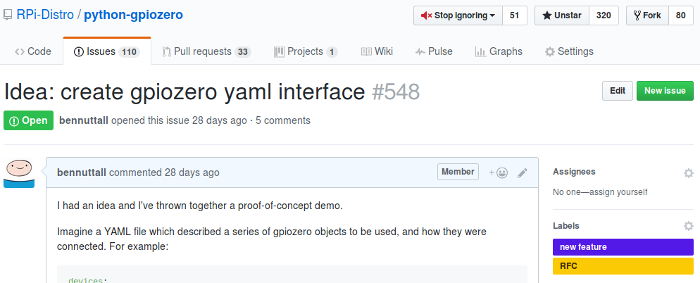 Idea submission for GPIO Zero Idea submission for GPIO Zero