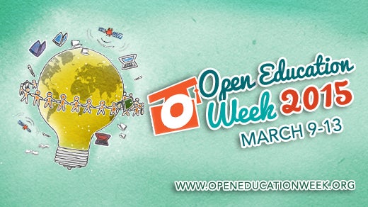 Open Education Week 2015, global event Open Education Week 2015, global event