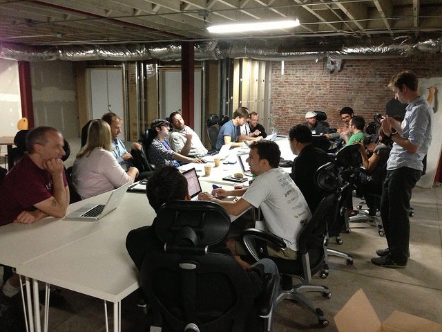 First brigade meeting for Code for America