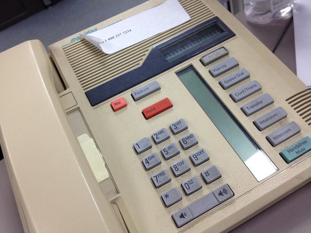 Old phone model