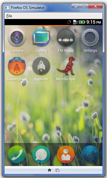 Apptuter Facebook Firefox OS App 1 Apptuter Facebook Firefox OS App 1