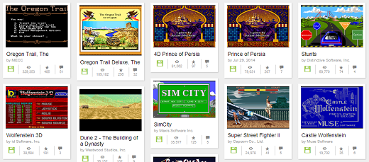 Old DOS games