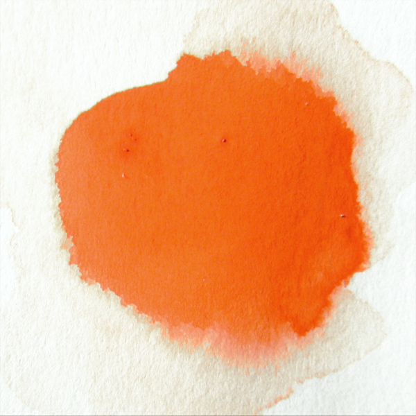 Paint on damp paper Real paint on damp paper
