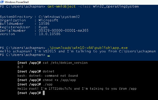 run output