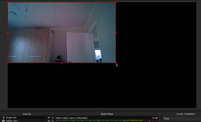Resizing input video Resizing input video