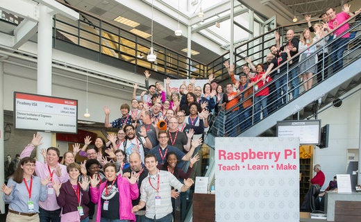 Picademy class photo.