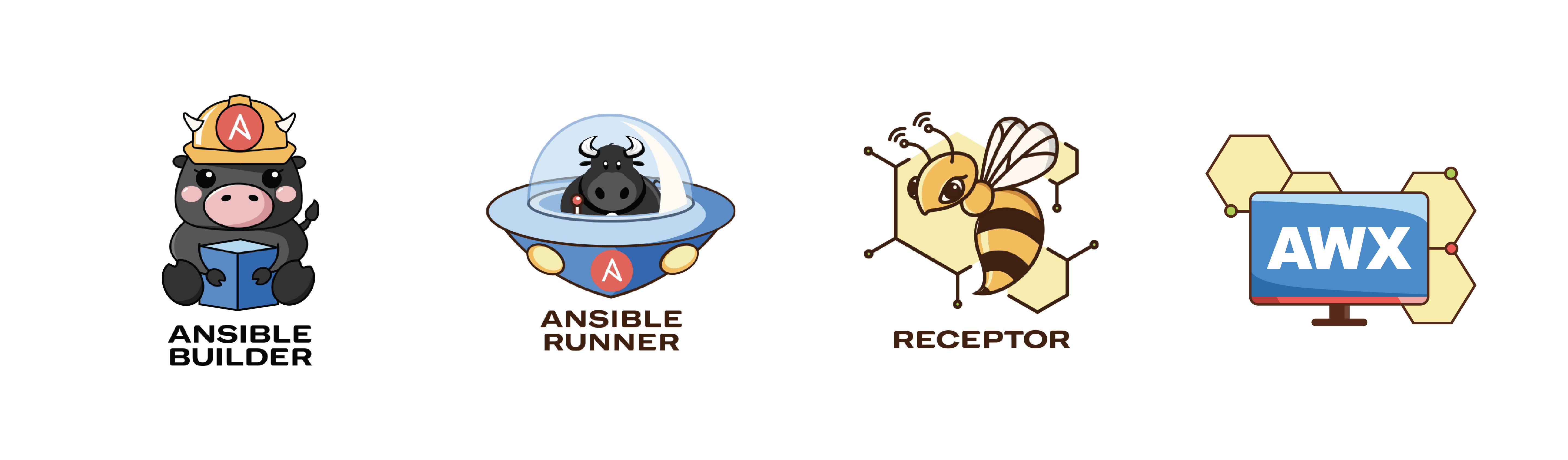 New Ansible logos