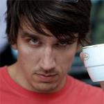 Ben with a coffee. 