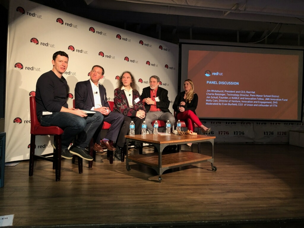 "The Power of Open" panelists