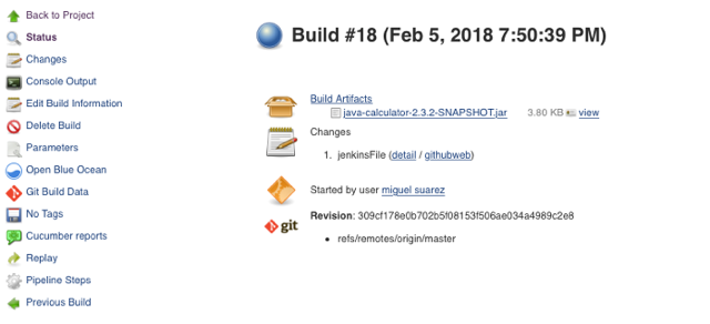 Build report