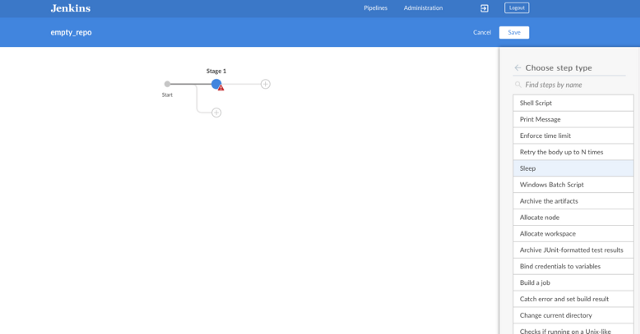 Create pipeline