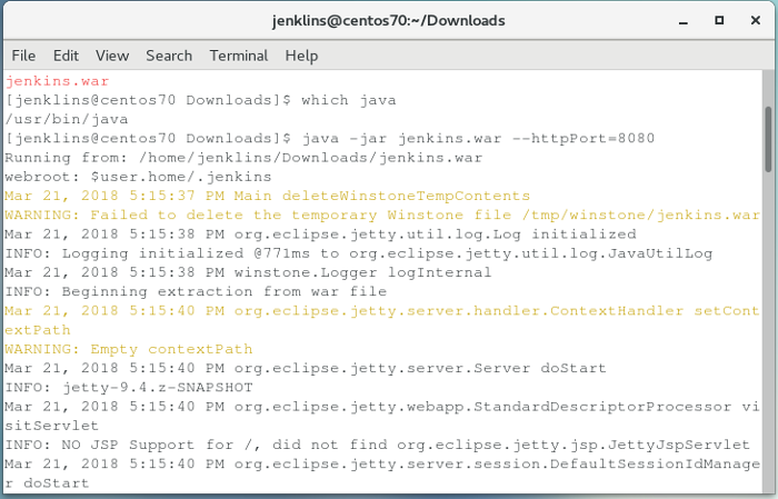 Installing Jenkins