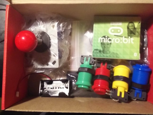Hardware in the micro:arcade kit