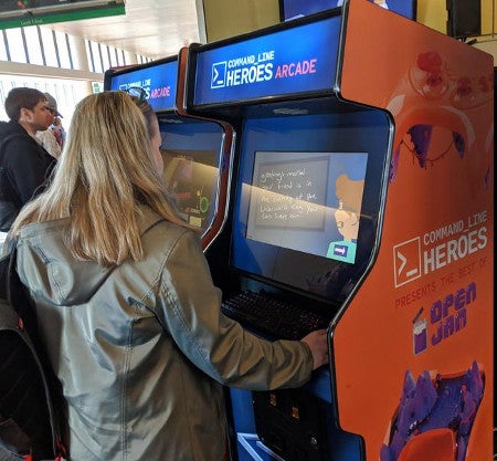 Open Jam game console Open Jam game console
