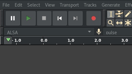 Recording audio Recording audio