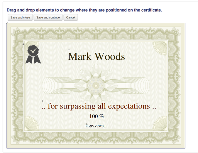 Custom certificate Moodle plugin Custom certificate Moodle plugin