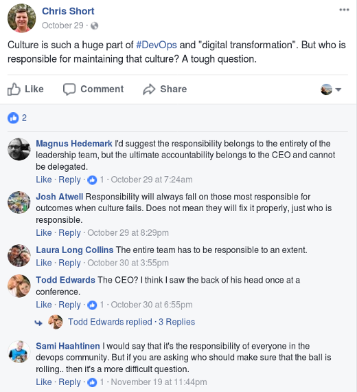 Facebook post Facebook post