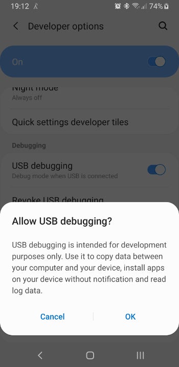 Enabling Developer Mode Enabling Developer Mode