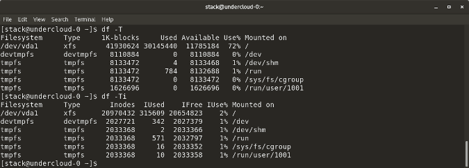 df command df command