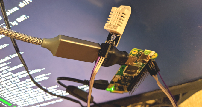 DHT22 sensor and Raspberry Pi Zero W DHT22 sensor and Raspberry Pi Zero W