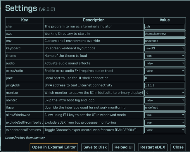eDEX-UI file browser eDEX-UI file browser