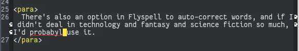 Flyspell in Emacs Flyspell in Emacs