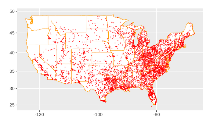Family Dollar locations map Family Dollar locations map