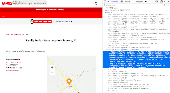 Family Dollar map and code Family Dollar map and code