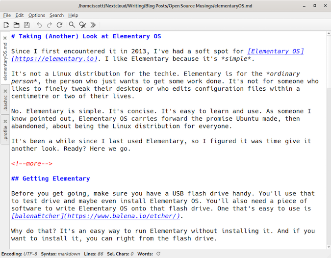 Featherpad screenshot featherpad screenshot