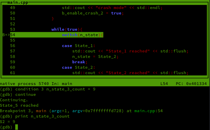 modify breakpoint modify breakpoint