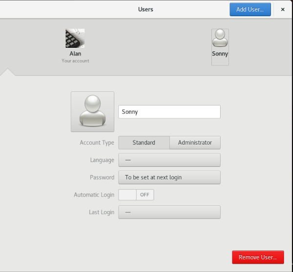 GNOME new user GNOME new user