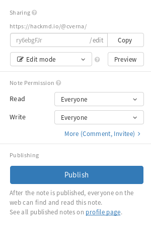Setting HackMD permissions Setting HackMD permissions