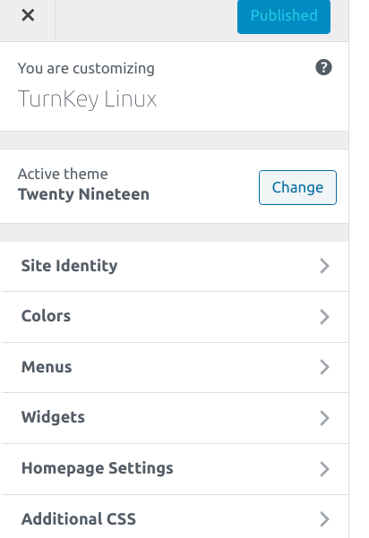 Turnkey theme Turnkey theme