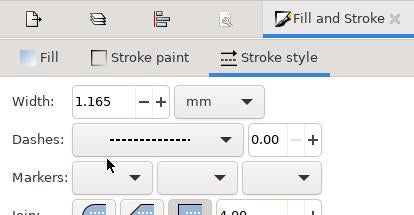 Stroke style Stroke style