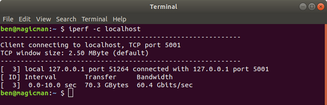 iPerf iPerf