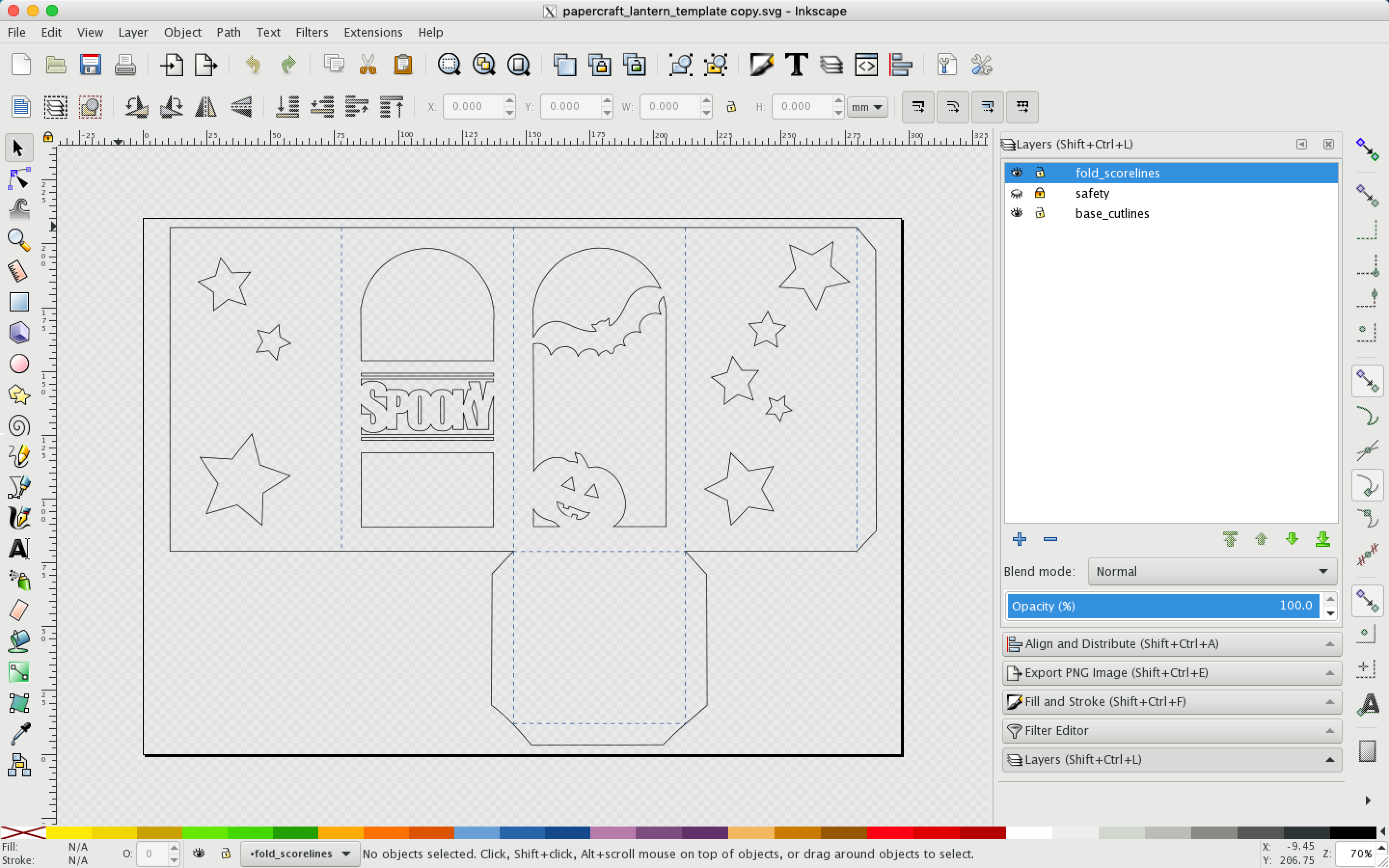 Lantern template screen Lantern template screen