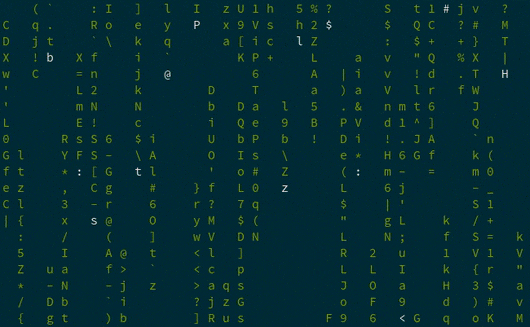Linux toy: cmatrix animated Linux toy: cmatrix animated