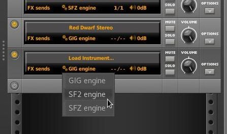 Linux Sampler engine Linux Sampler engine