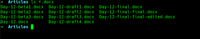 LogicalDOC CE File listing of a day's document revisions