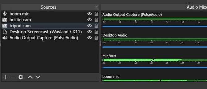 OBS sources OBS sources