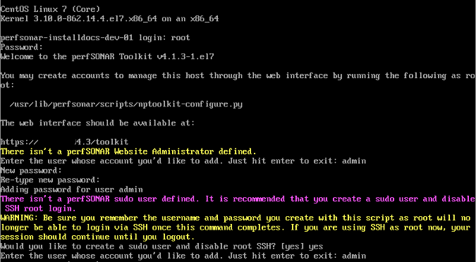 Create sudo user account Create sudo user account