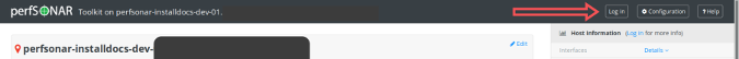 Log into test node Log into test node
