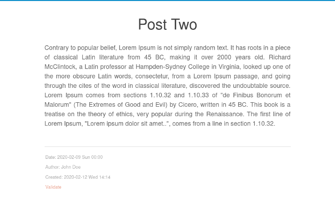 Webpage published with org-publish