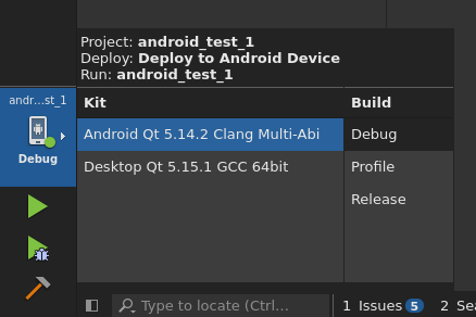 Switching between Kits in Qt Creator Switching between Kits in Qt Creator
