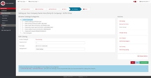 Setup wizard Setup wizard